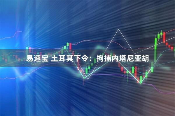 易速宝 土耳其下令：拘捕内塔尼亚胡